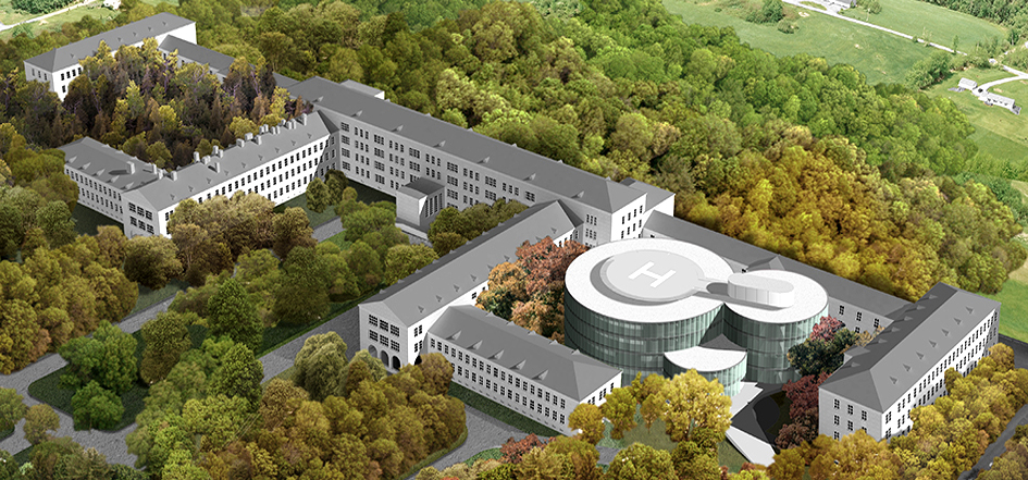 bloque quirúrgico breslavia polonia proyecto concurso orts-trullenque