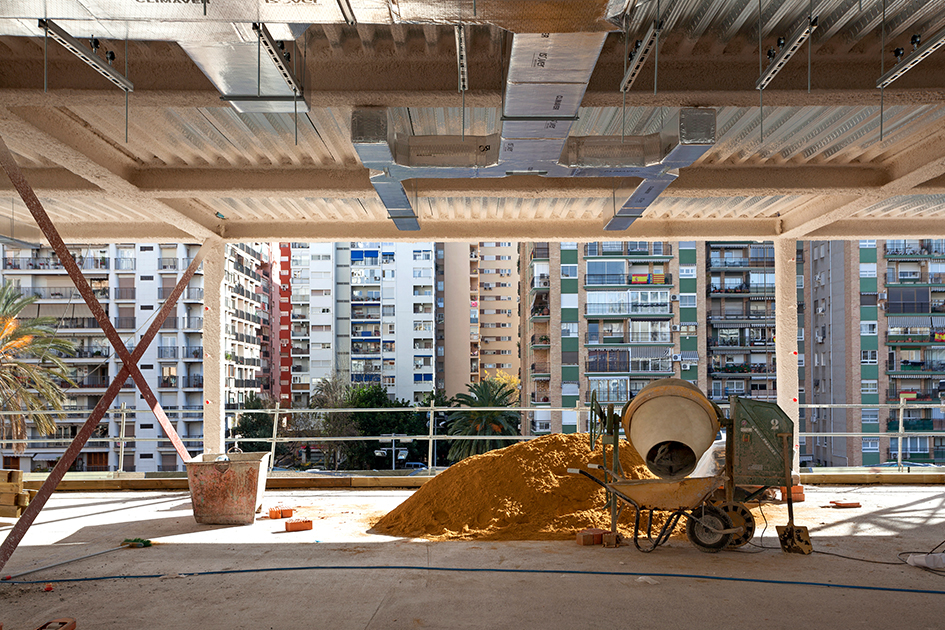 colegio alemán de valencia DSV estructura obra ejecución nuevo aulario orts-trullenque