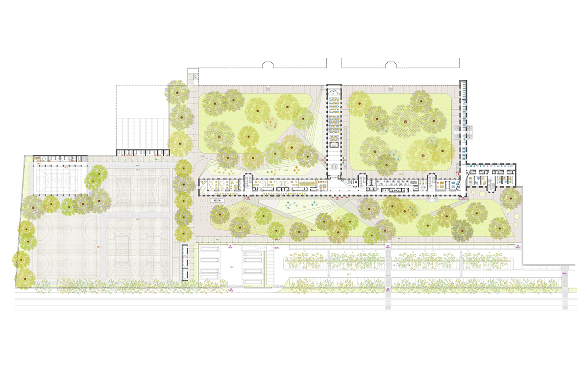 Seminario Moncada colegio CEU Orts-Trullenque arquitectos