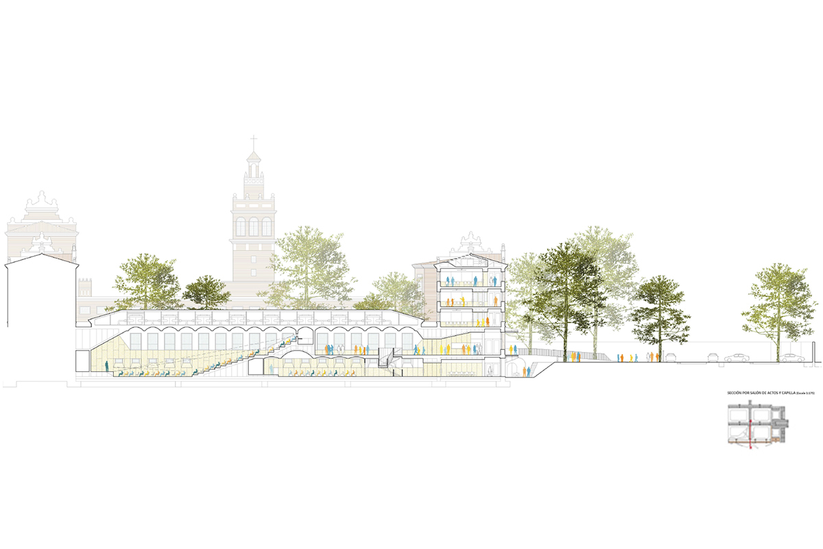 Seminario Moncada colegio CEU Orts-Trullenque arquitectos