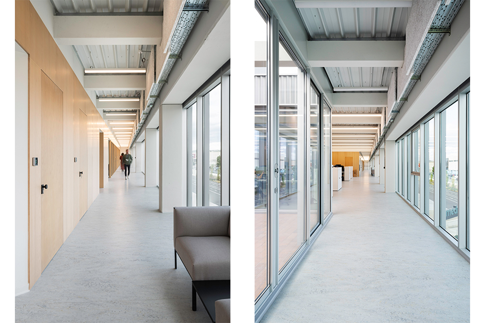 Nave logística oficinas Nederval Ribarroja Orts-Trullenque arquitectos