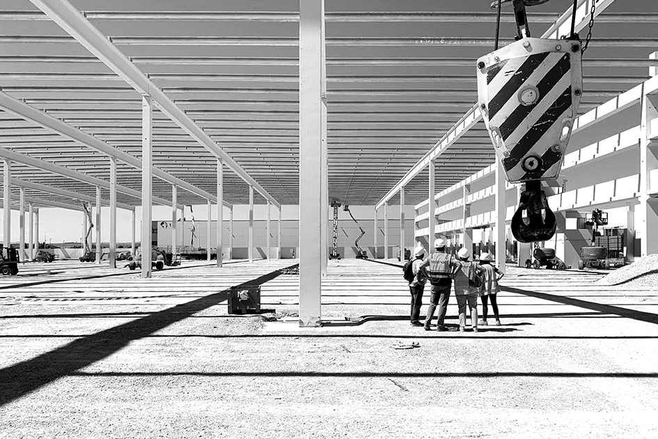 Nave logística oficinas Nederval Ribarroja Orts-Trullenque arquitectos