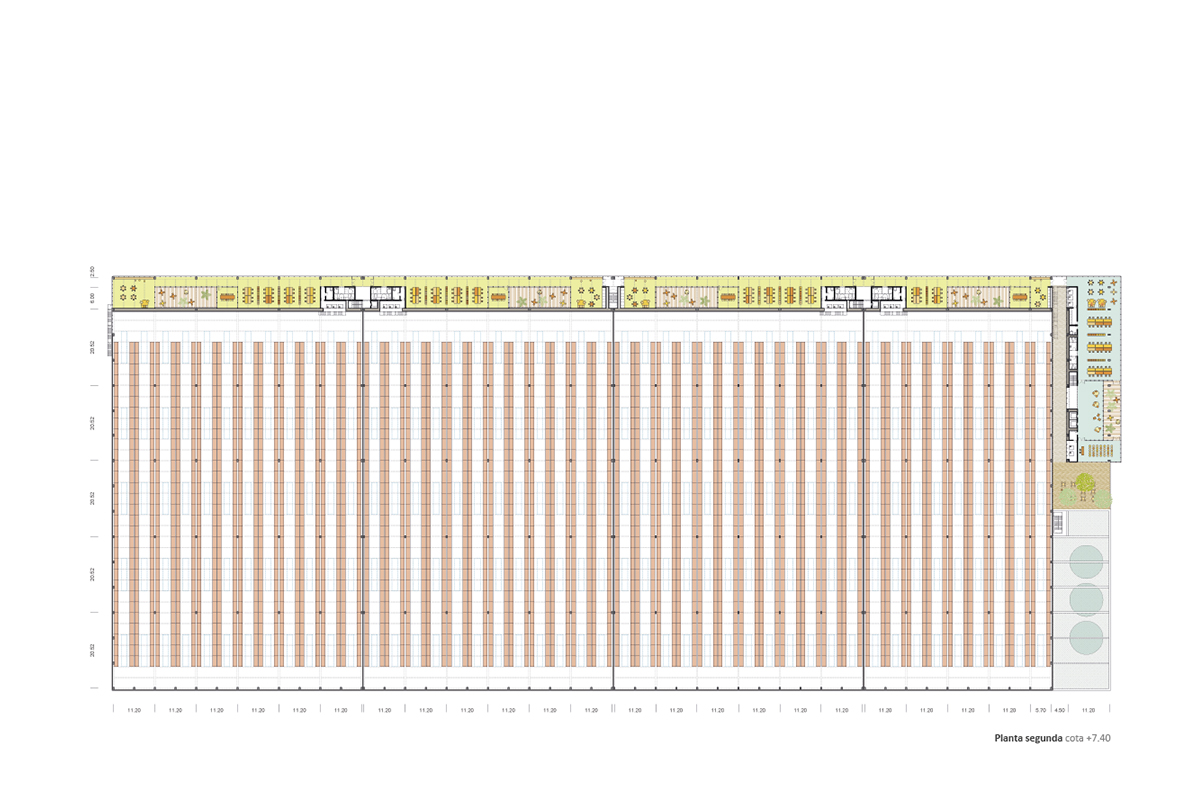 Nave logística oficinas Nederval Ribarroja Orts-Trullenque arquitectos