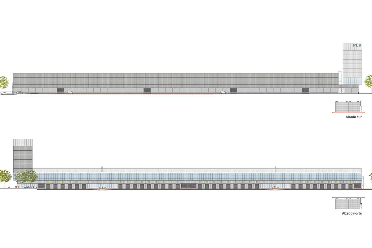 Nave logística oficinas Nederval Ribarroja Orts-Trullenque arquitectos