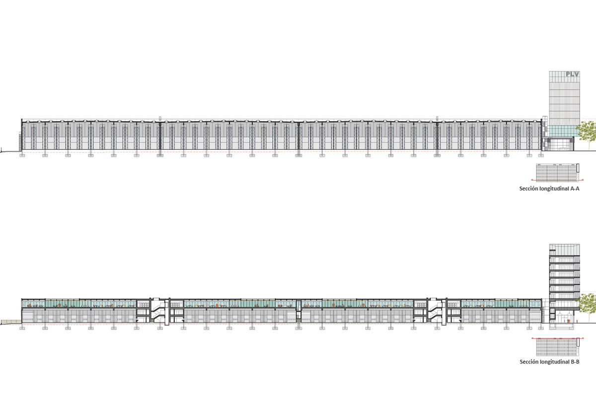 Nave logística oficinas Nederval Ribarroja Orts-Trullenque arquitectos