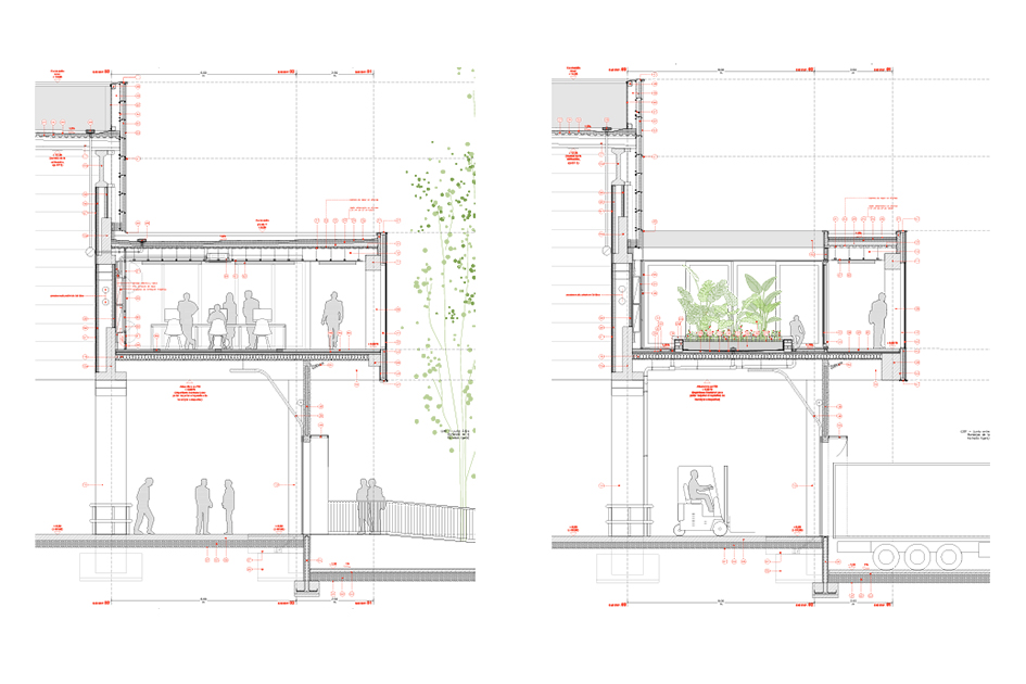 Nave logística oficinas Nederval Ribarroja Orts-Trullenque arquitectos