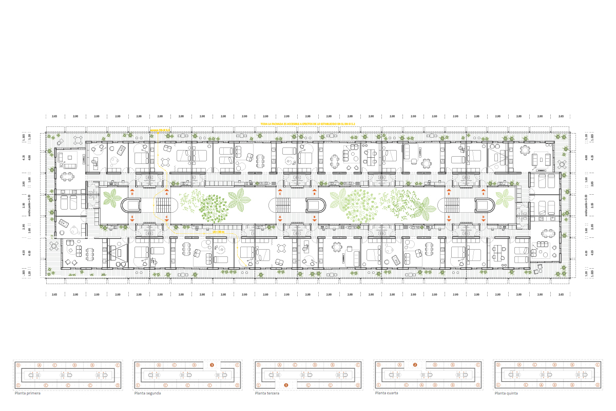 concurso viviendas colectivas protección torrente evha valencia orts-trullenque