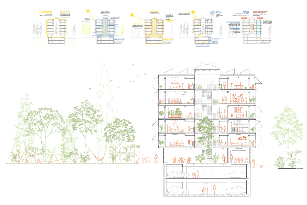 concurso viviendas colectivas protección torrente evha valencia orts-trullenque